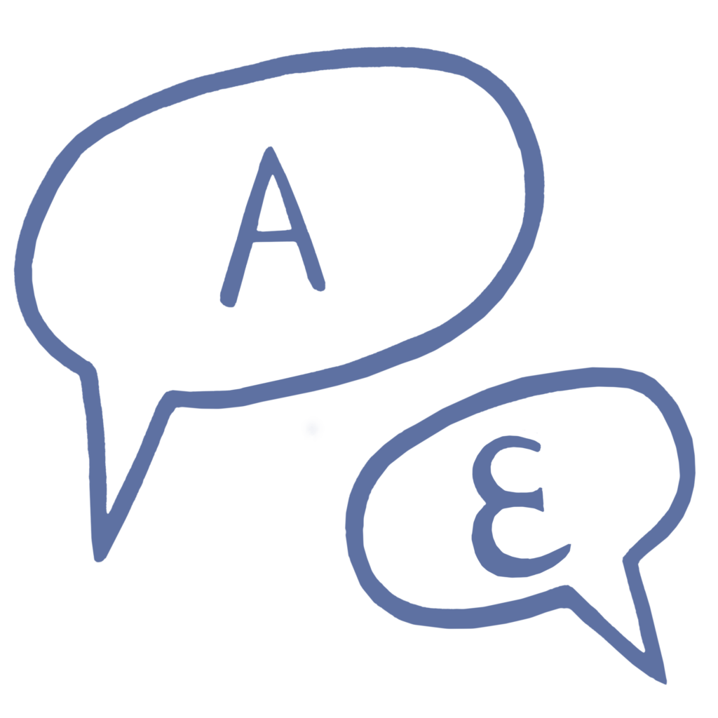 Sprechblase Sprachen